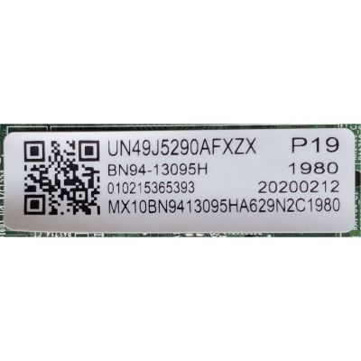 MAIN ORIGINAL PARA TV SAMSUNG / NUMERO DE PARTE BN94-13095H / BN41-02585B / BN97-14518B / BN9413095H / PANEL CY-JN049BGLV1H / DISPLAY LSF490HN01-L07 / BN96-39225A / MODELO UN49J5290AFXZX / UN49J5290AFXZX FA01 - Imagen 2